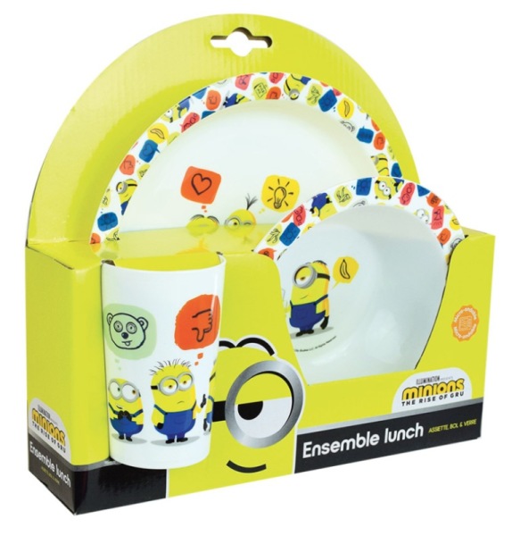 Fun House Coffret Repas Les Minions